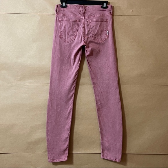 Mother | The Looker Pop! Jeans Old Rose Pink Skinny Jeans Denim Size 26 - Picture 8 of 12